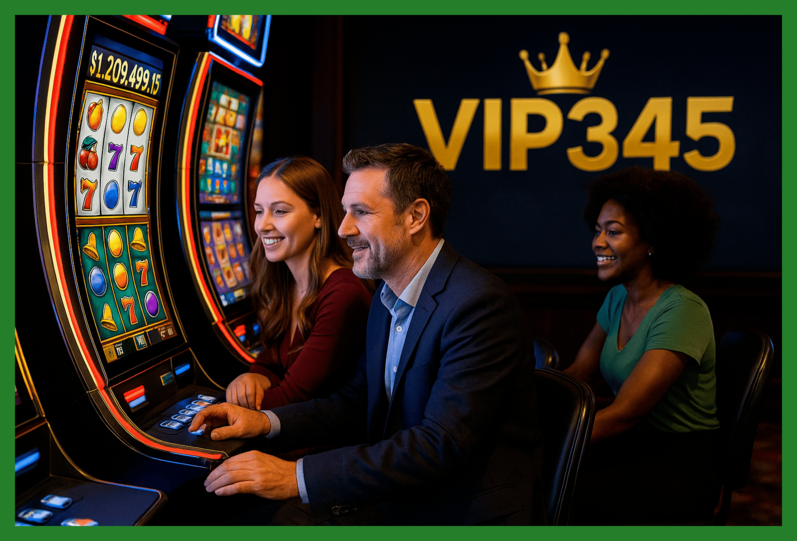 Explore o mundo das slot machines no VIP345 Casino